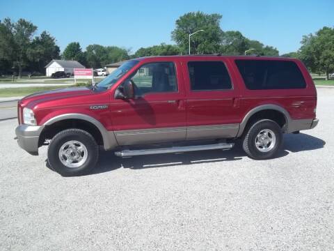 2005 Ford Excursion for sale at BRETT SPAULDING SALES in Onawa IA