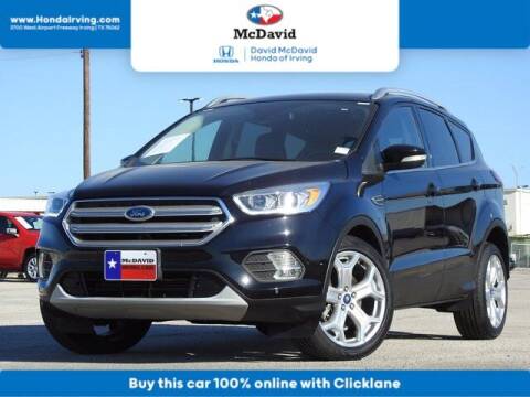 2019 Ford Escape for sale at DAVID McDAVID HONDA OF IRVING in Irving TX