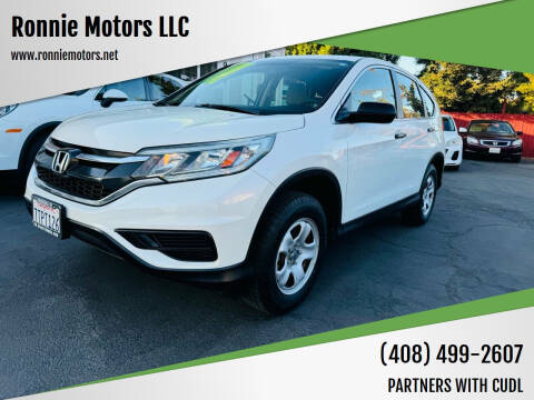 2016 Honda CR-V for sale at Ronnie Motors LLC in San Jose CA