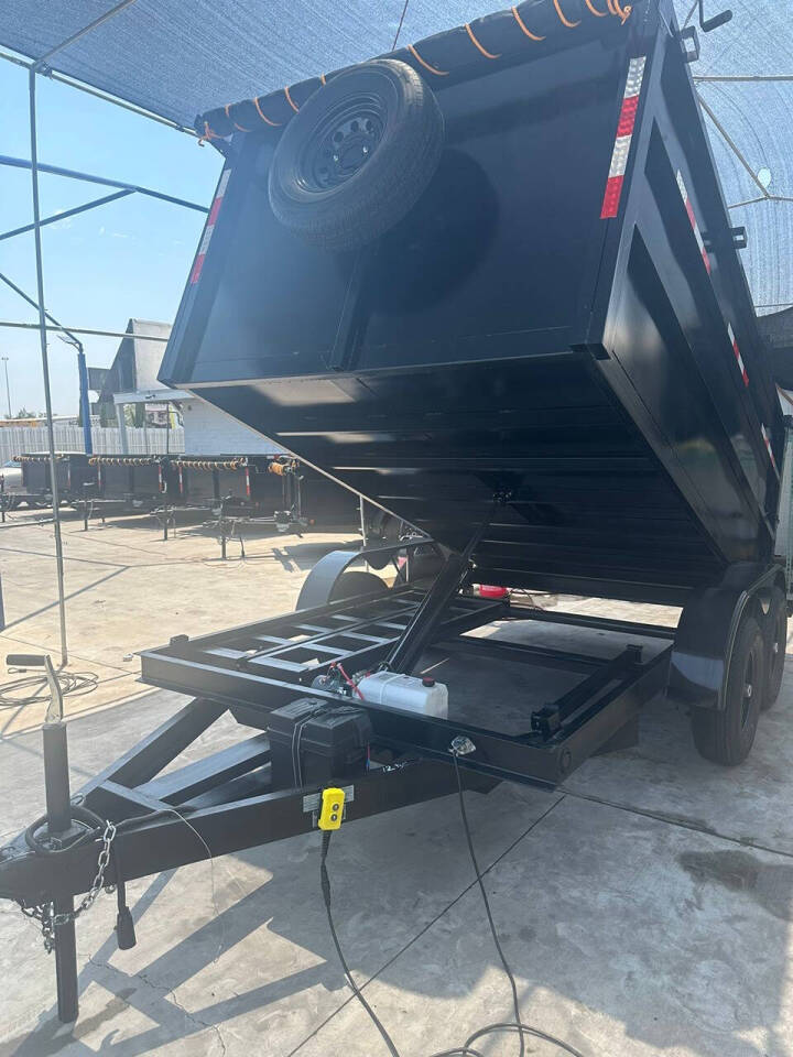 2025 Polestar 12x8x4 Dump Trailer for sale at Factory Direct Trailer Sales in Phoenix, AZ