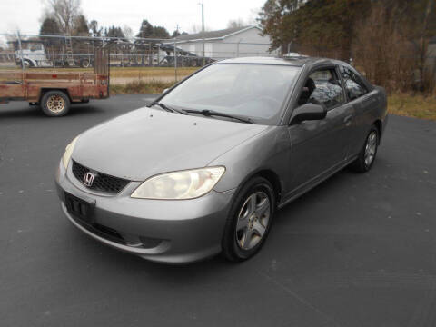 2004 Honda Civic for sale at MT MORRIS AUTO SALES INC in Mount Morris MI