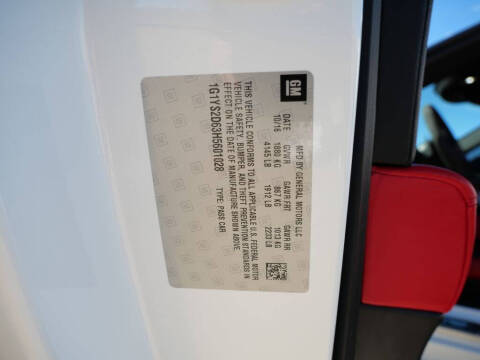 2017 Chevrolet Corvette Z06