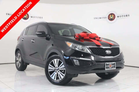 2015 Kia Sportage for sale at INDY'S UNLIMITED MOTORS - UNLIMITED MOTORS in Westfield IN