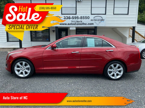2013 Cadillac ATS for sale at Auto Store of NC - Walnut Cove in Walnut Cove NC