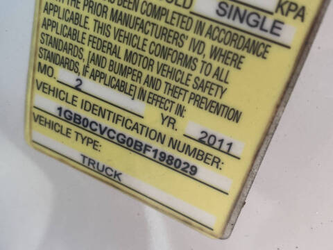 2011 Chevrolet Silverado 2500HD Work Truck