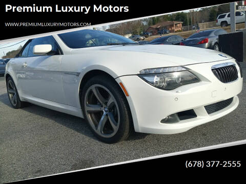 2008 BMW 6 Series for sale at Premium Luxury Motors in Grayson GA