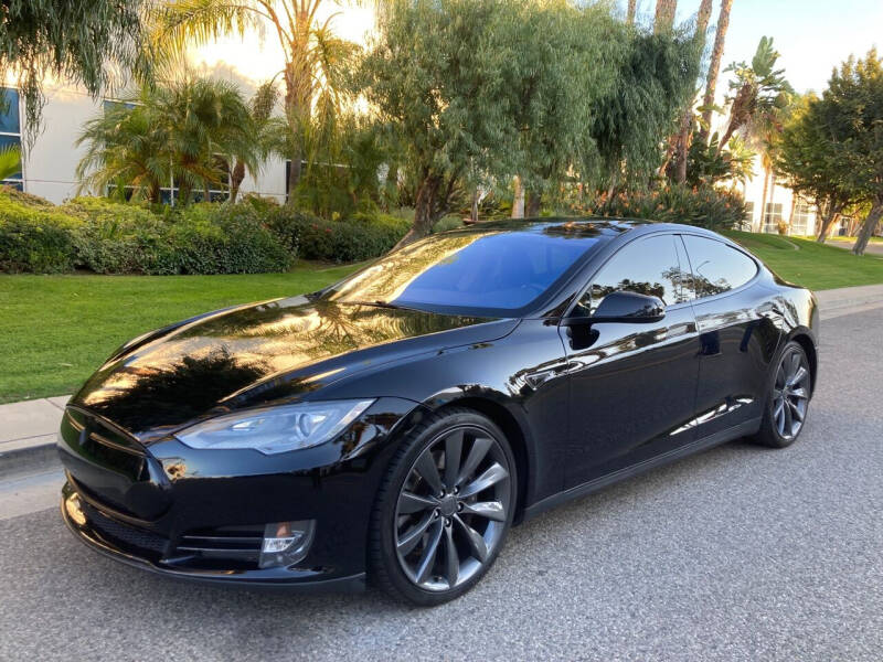 2013 Tesla Model S for sale at Trade In Auto Sales in Van Nuys CA