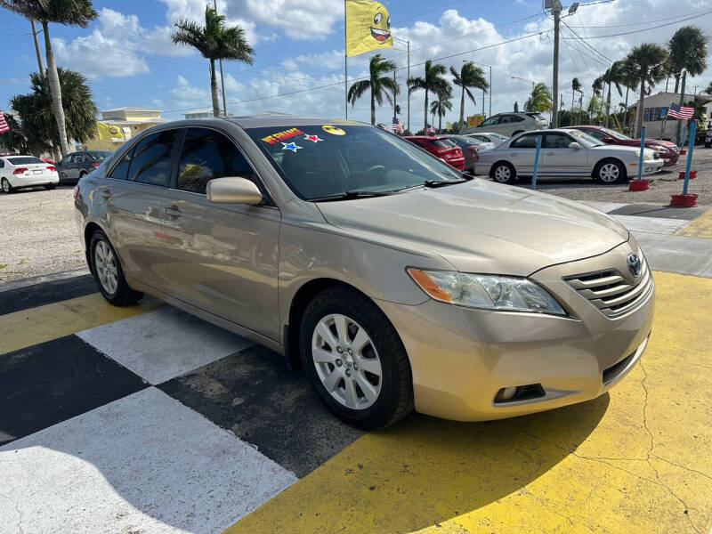 Used 2009 Toyota Camry XLE with VIN 4T1BK46K19U084897 for sale in Melbourne, FL