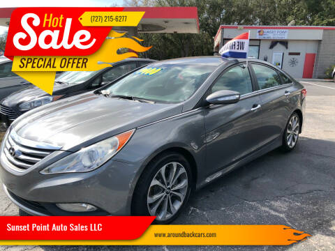 2014 Hyundai Sonata for sale at Sunset Point Auto Sales & Car Rentals in Clearwater FL