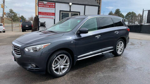 2014 Infiniti QX60 for sale at McManus Motors in Wheat Ridge CO