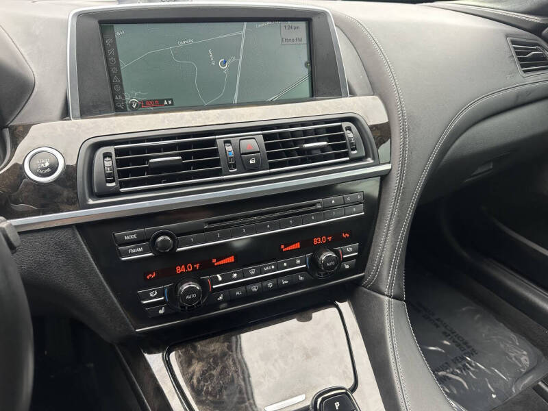 2012 BMW 6 Series 650i