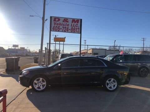 2012 Chevrolet Malibu for sale at D & M Vehicle LLC in Oklahoma City OK