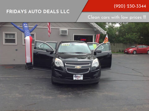 2012 Chevrolet Equinox for sale at Fridays Auto Deals LLC in Oshkosh WI