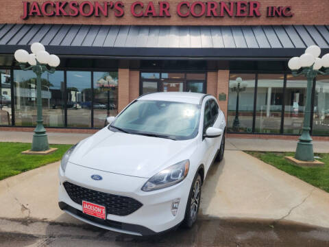 2020 Ford Escape for sale at Jacksons Car Corner Inc in Hastings NE
