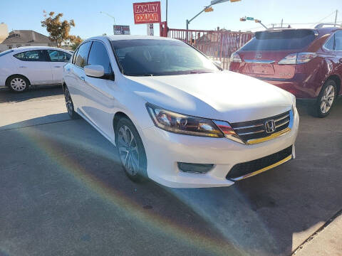 2015 Honda Accord for sale at FM AUTO SALES in El Paso TX