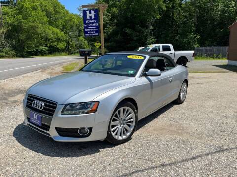 2010 Audi A5 for sale at Hornes Auto Sales LLC in Epping NH