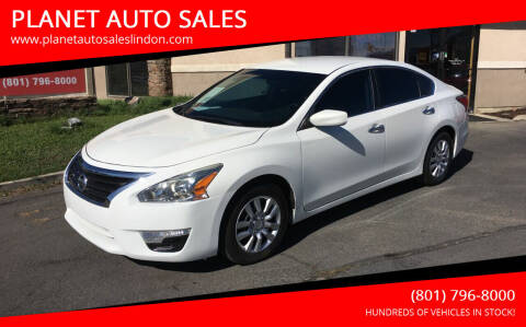 2015 Nissan Altima for sale at PLANET AUTO SALES in Lindon UT