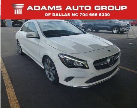 2019 Mercedes-Benz CLA for sale at Adams Auto Group Inc. in Charlotte NC