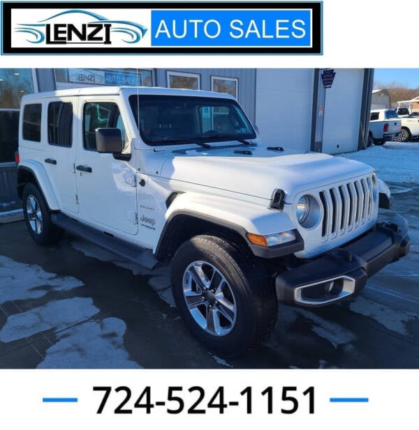 2018 Jeep Wrangler Unlimited for sale at LENZI AUTO SALES LLC in Sarver PA