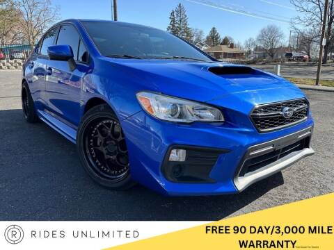 2018 Subaru WRX for sale at Rides Unlimited in Meridian ID