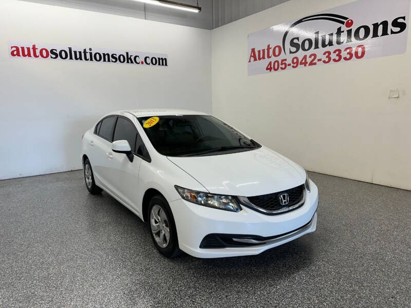 2013 Honda Civic for sale at Auto Solutions in Warr Acres OK