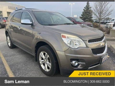 2012 Chevrolet Equinox for sale at Sam Leman CDJR Bloomington in Bloomington IL