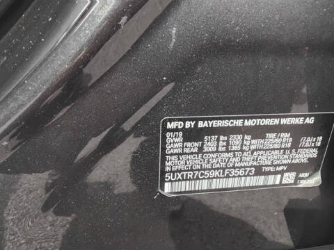 2019 BMW X3 sDrive30i