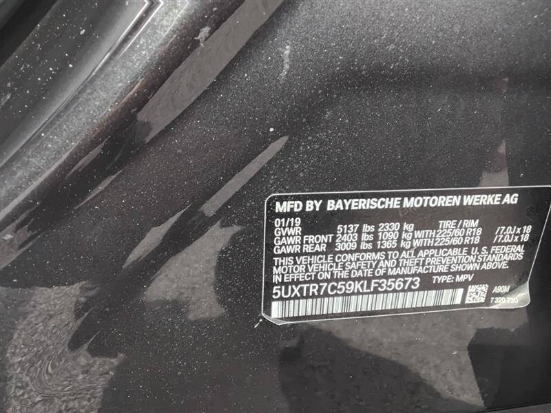 2019 BMW X3 sDrive30i