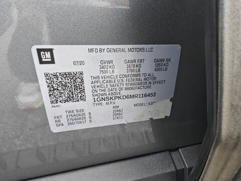 2021 Chevrolet Tahoe Z71