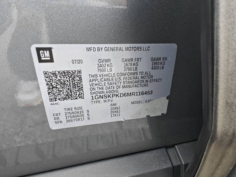 2021 Chevrolet Tahoe Z71