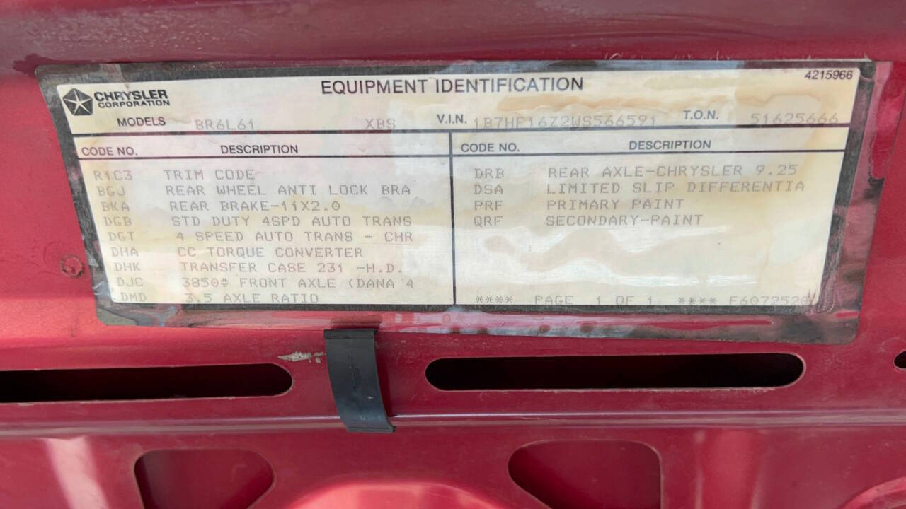 1998 Dodge Ram 1500 34