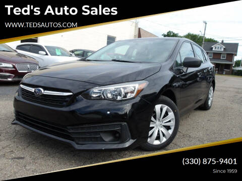 2020 Subaru Impreza for sale at Ted's Auto Sales in Louisville OH