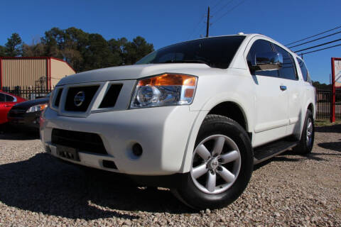 2013 Nissan Armada for sale at CROWN AUTO in Spring TX
