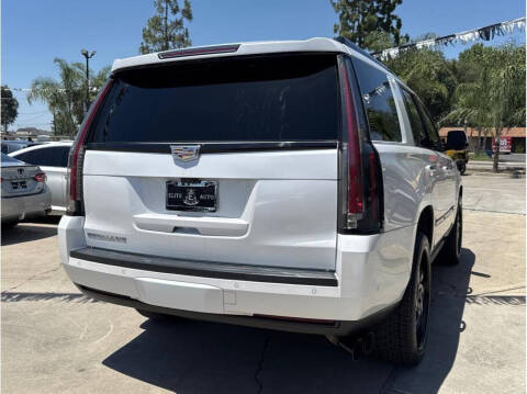 2017 Cadillac Escalade Platinum