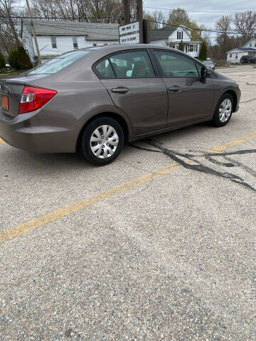 2012 Honda Civic for sale at ATLAS AUTO SALES, INC. in West Greenwich RI