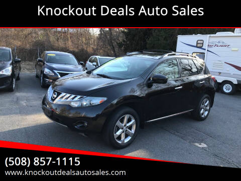2010 Nissan Murano for sale at Knockout Deals Auto Sales in West Bridgewater MA