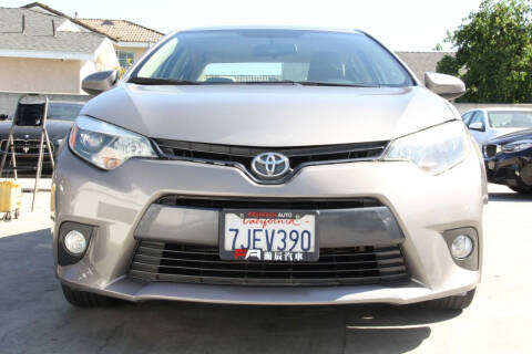 2015 Toyota Corolla for sale at Fastrack Auto Inc in Rosemead CA