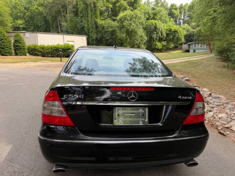 2009 Mercedes-Benz E-Class E 550 4MATIC