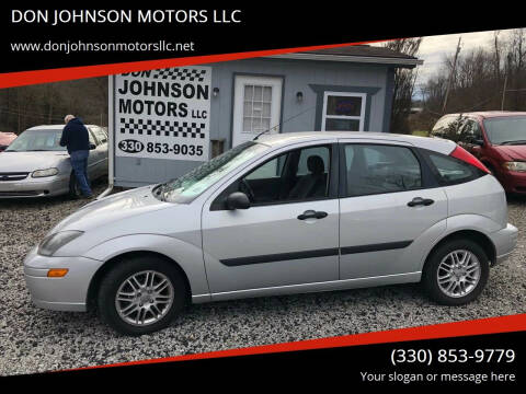 2003 Ford Focus for sale at DON JOHNSON MOTORS LLC in Lisbon OH