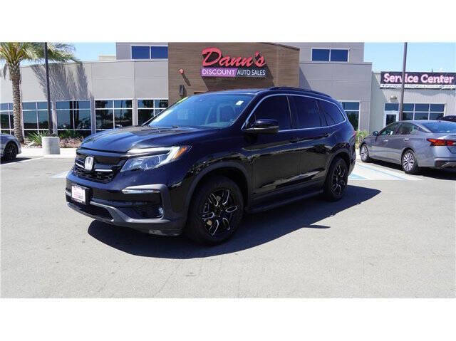 Black 2019 Honda Pilot EX-L EX-L 4dr SUV 2
