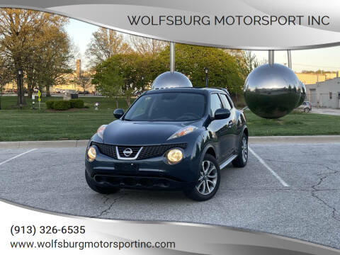 2013 Nissan JUKE for sale at WOLFSBURG MOTORSPORT INC in Shawnee KS