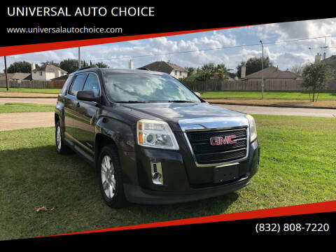 2013 GMC Terrain for sale at UNIVERSAL AUTO CHOICE in Houston TX