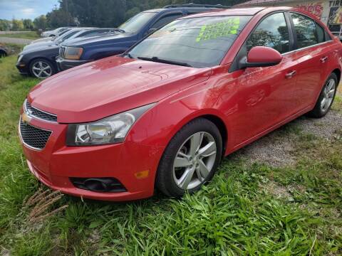 2014 Chevrolet Cruze for sale at Alfred Auto Center in Almond NY