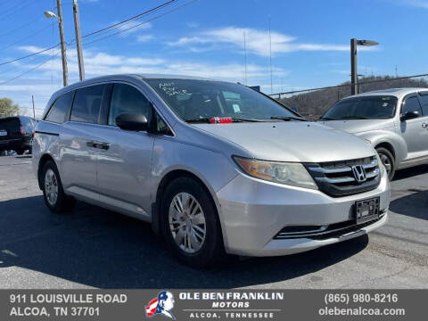 2014 Honda Odyssey for sale at Ole Ben Franklin Motors KNOXVILLE - Alcoa in Alcoa TN