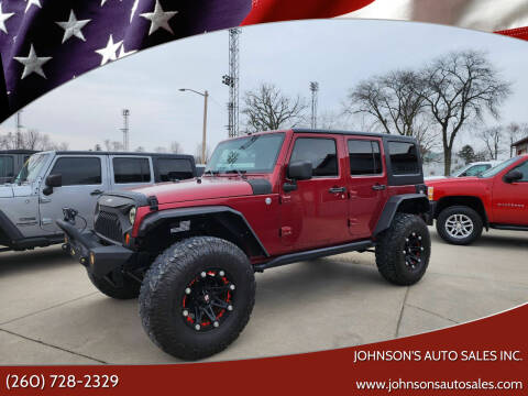 2011 Jeep Wrangler Unlimited for sale at Johnson's Auto Sales Inc. in Decatur IN