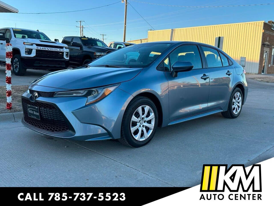 2021 Toyota Corolla for sale at Keller Motors in Palco, KS