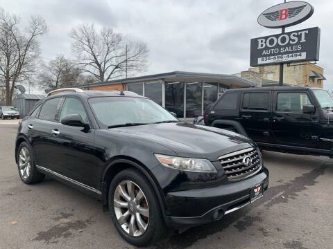 2006 Infiniti FX35 for sale at BOOST AUTO SALES in Saint Louis MO