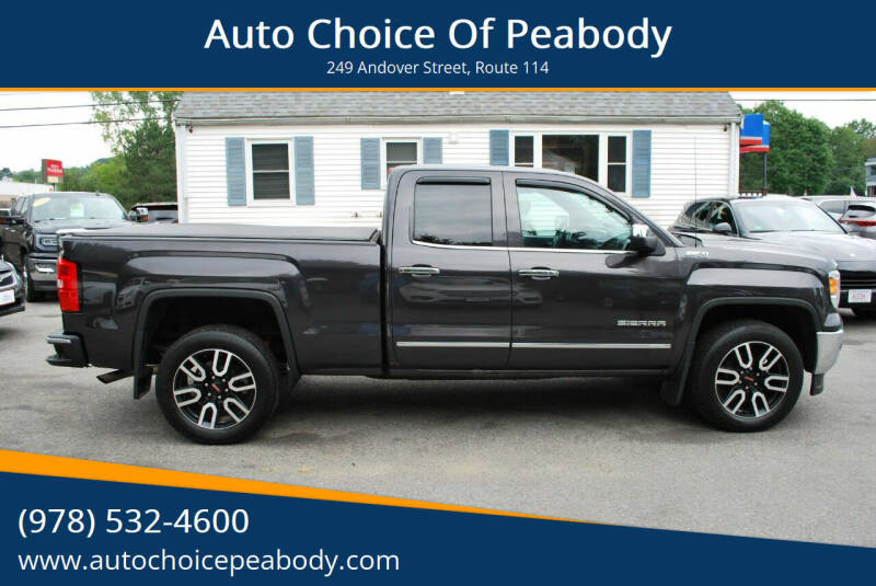 2015 GMC Sierra 1500 for sale at Auto Choice Of Peabody in Peabody MA