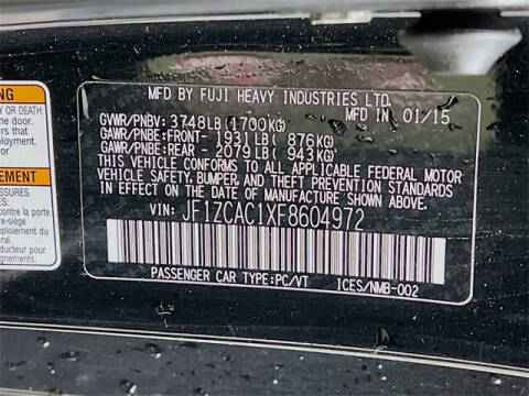 2015 Subaru BRZ Limited