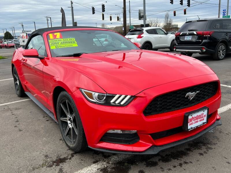 2017 Ford Mustang for sale at Low Price Auto and Truck Sales, LLC in Salem OR